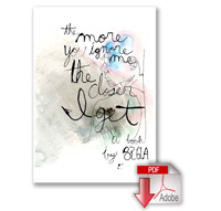 The More You Ignore Me, The Closer I Get